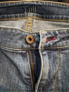 J.Jill Blue Denim Jeans with Contrast Stitching